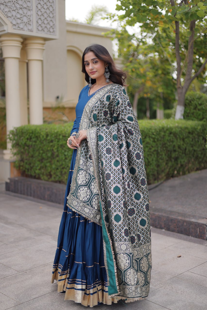 Rama Gota Patti Graceful Gown