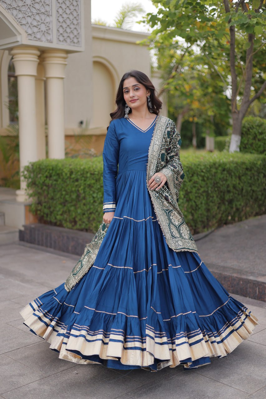 Rama Gota Patti Graceful Gown