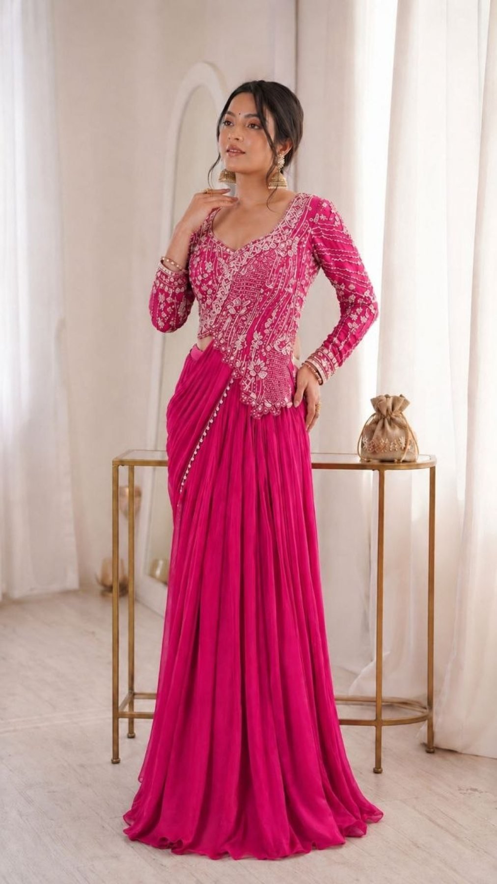 Rangoli Lehenga Choli with Embroidery Sequence Work For Special Occasions