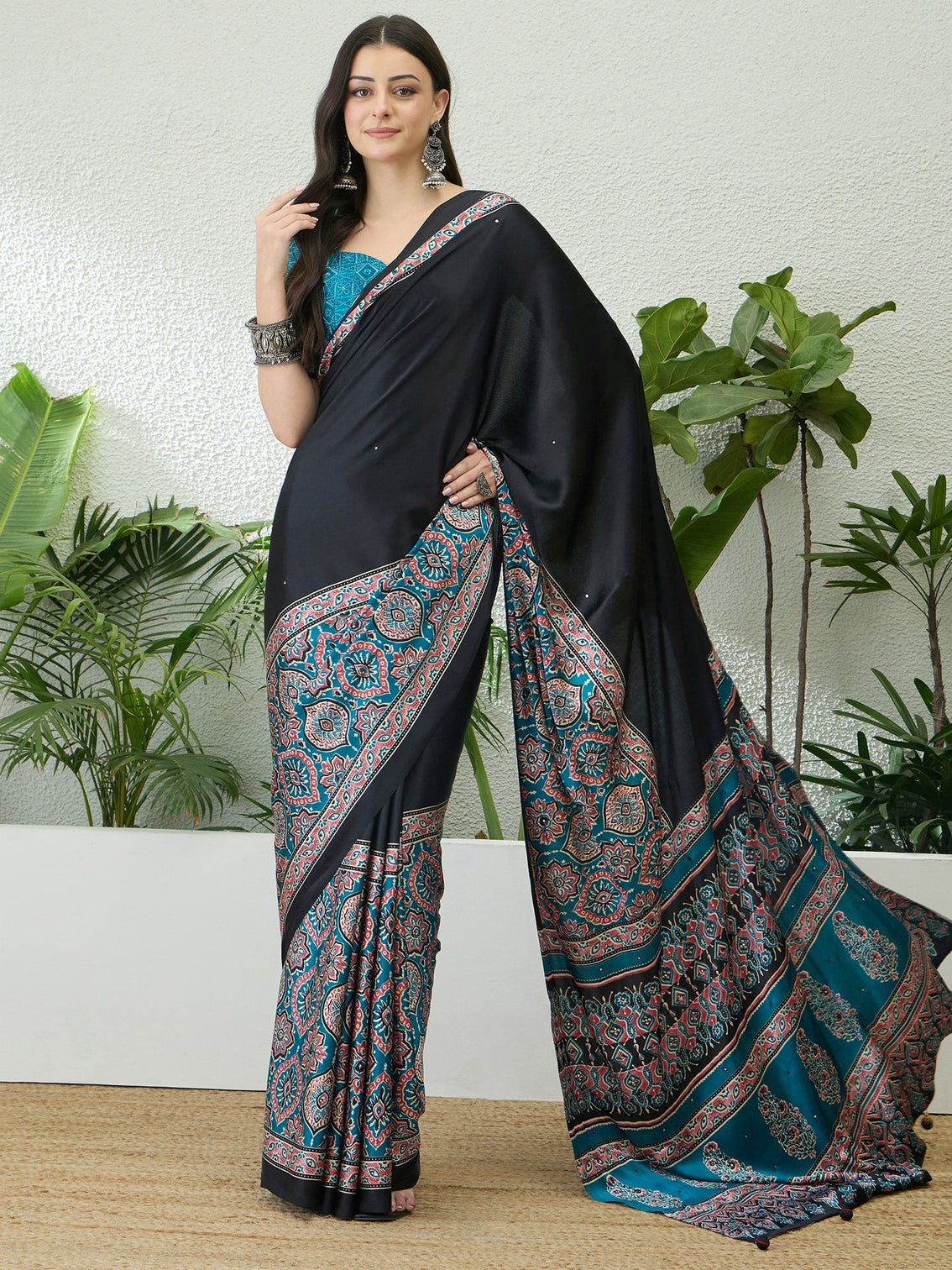 Reyanshi Classic Semi Modal Saree for Traditional Functions