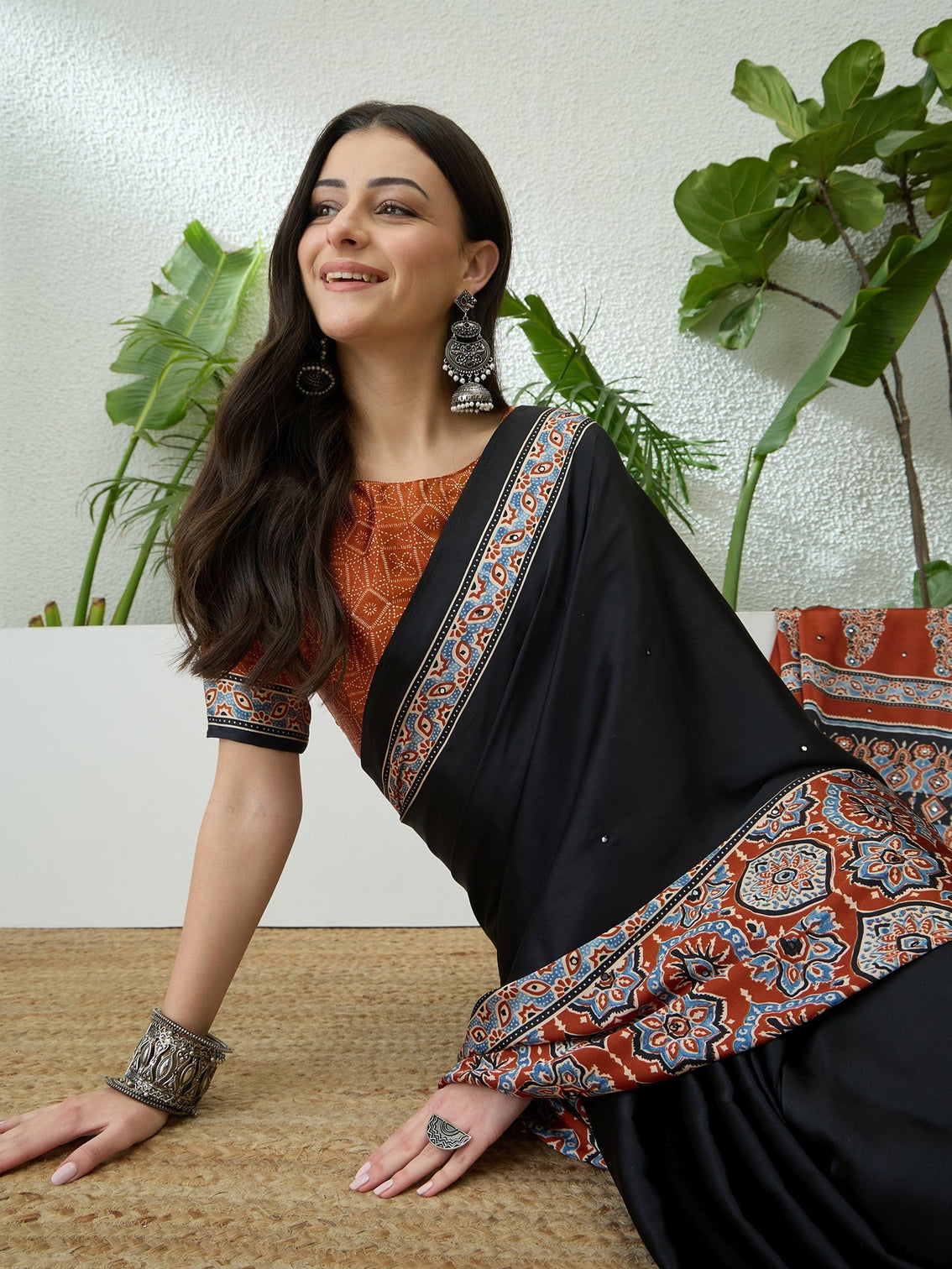 Reyanshi Classic Semi Modal Saree for Traditional Functions