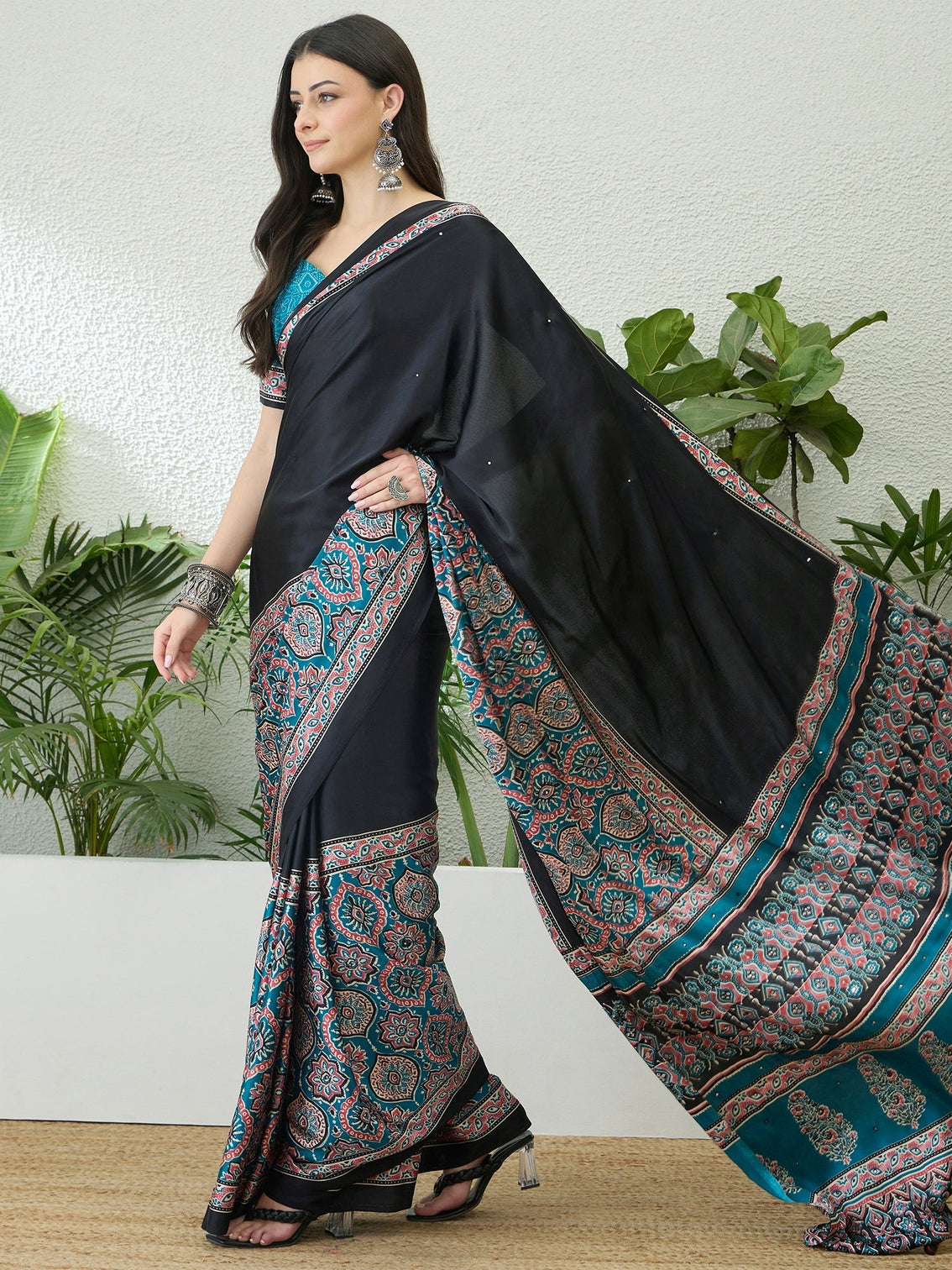 Reyanshi Classic Semi Modal Saree for Traditional Functions