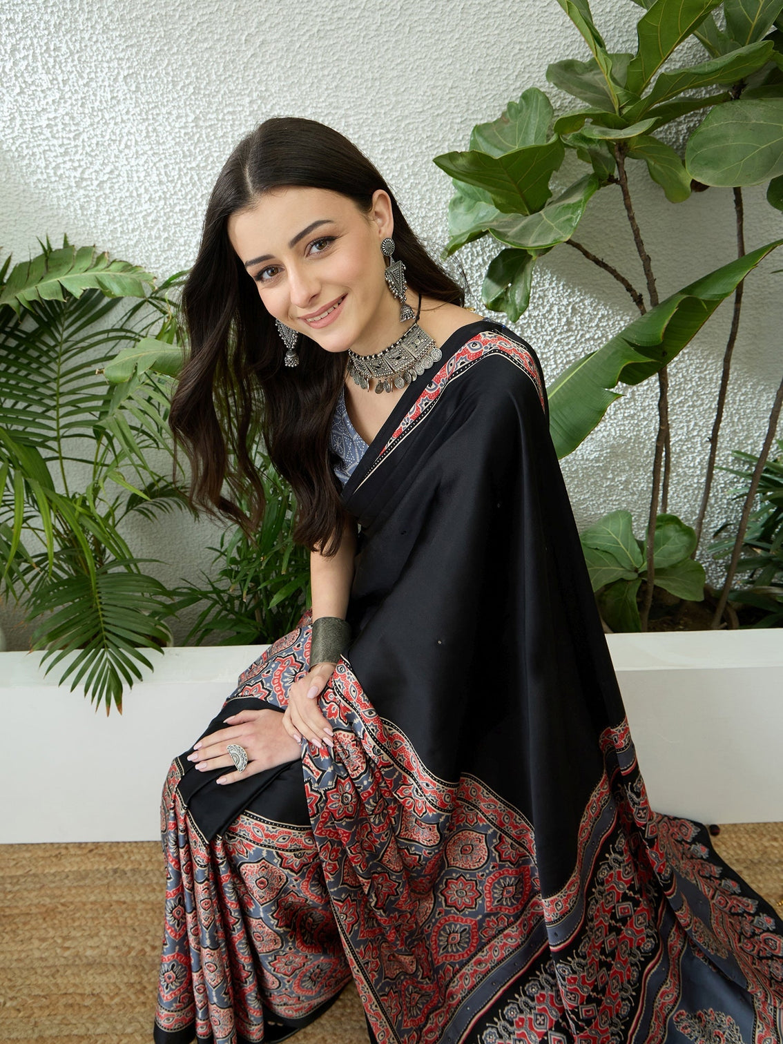 Reyanshi Classic Semi Modal Saree for Traditional Functions