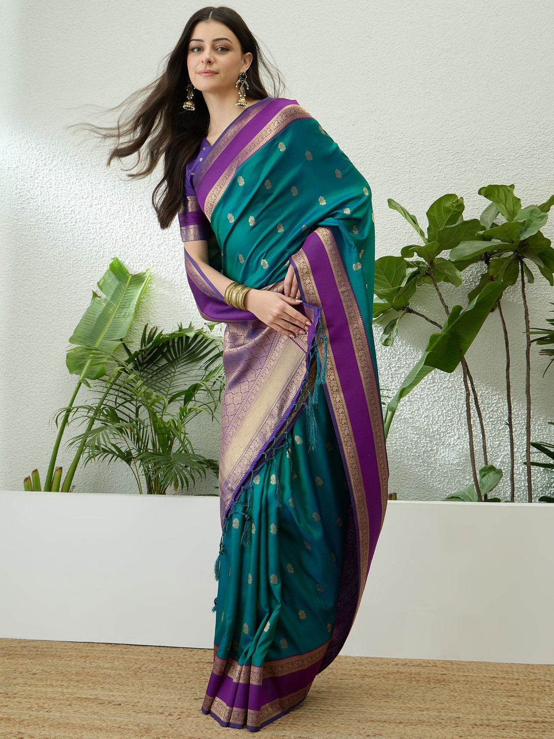 Rishvika Elegant Soft Silk Saree for Festive Functions