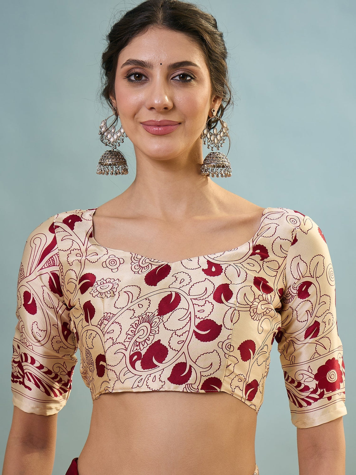 Riyana Classic Semi Modal Saree for Traditional Functions