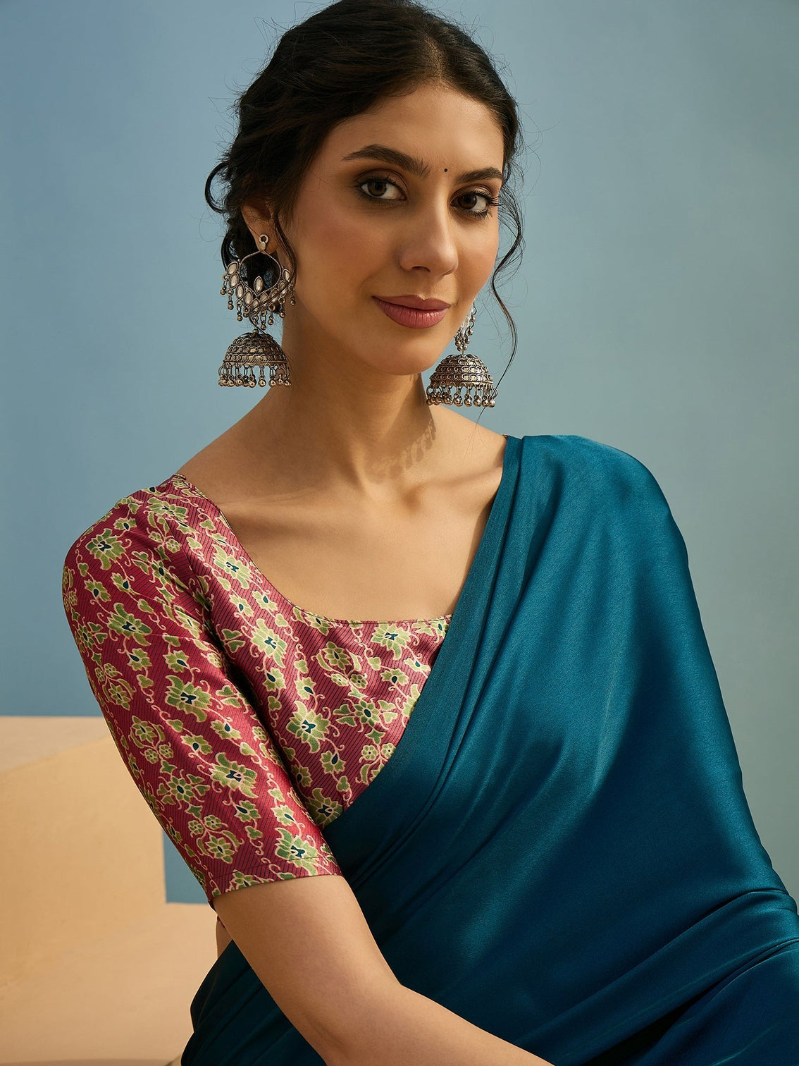 Saanvika Premium Semi Modal Saree for Festive Wear