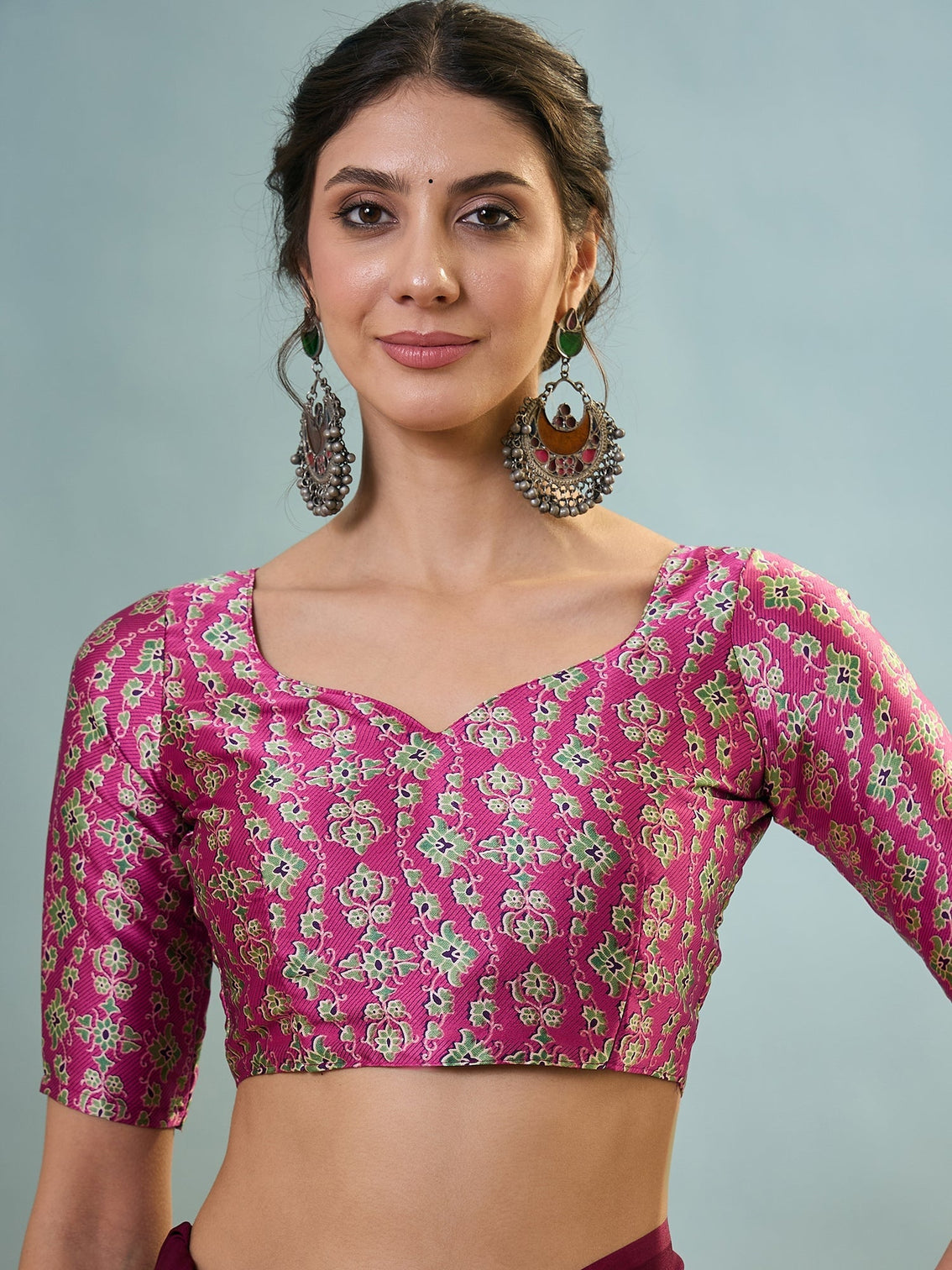 Saanvika Premium Semi Modal Saree for Festive Wear