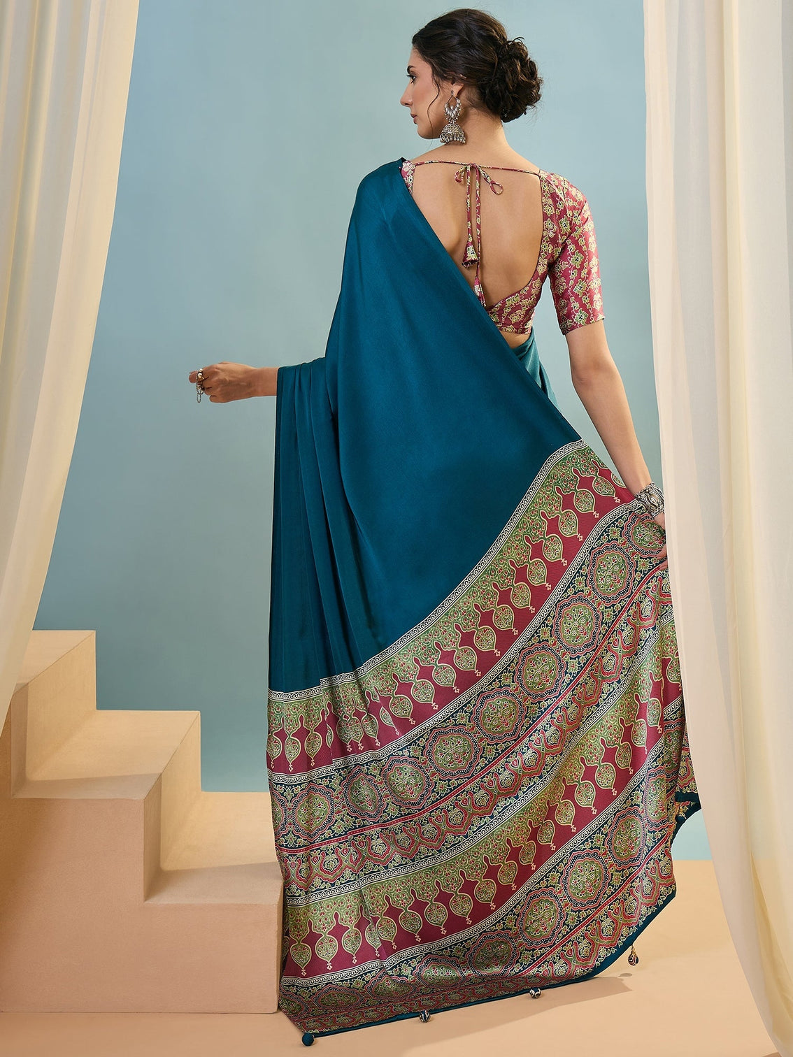 Saanvika Premium Semi Modal Saree for Festive Wear