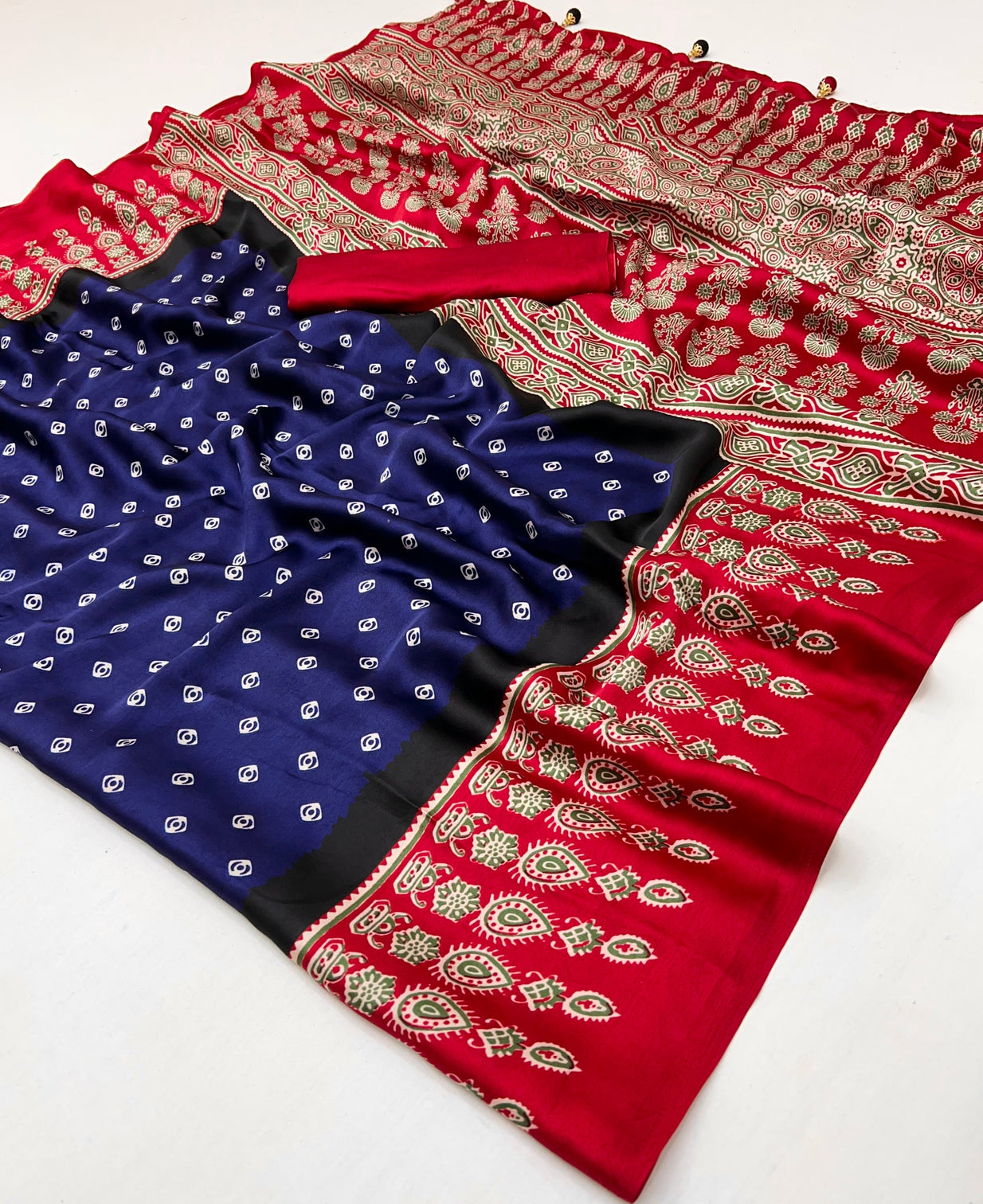 Samyra Lightweight Semi Modal Saree for Festive Occasions