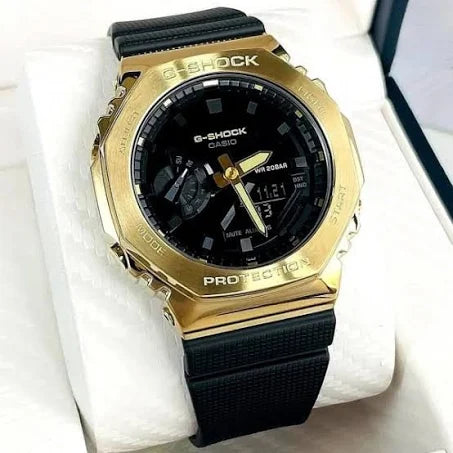 Casio G-Shock GM2100 Watch for Men - Gold