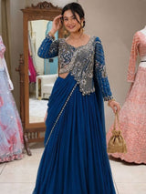 Rangoli Lehenga Choli with Embroidery Sequence Work For Special Occasions