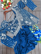 Rangoli Lehenga Choli with Embroidery Sequence Work For Special Occasions