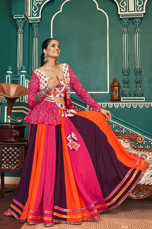 Celebrate Designer Navratri Special Ghaghra Choli for Women