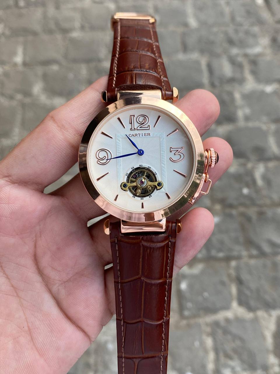 Stylish Cartier Watch for Men (WJ92)