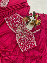 Pink Ready to Wear Saree Collection
