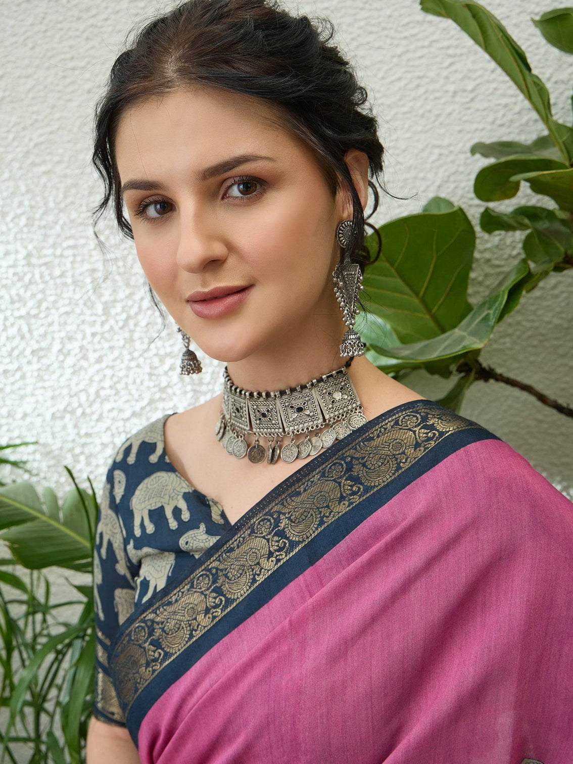 Svarika Comfortable PV Cotton Saree for Daily & Festive Wear