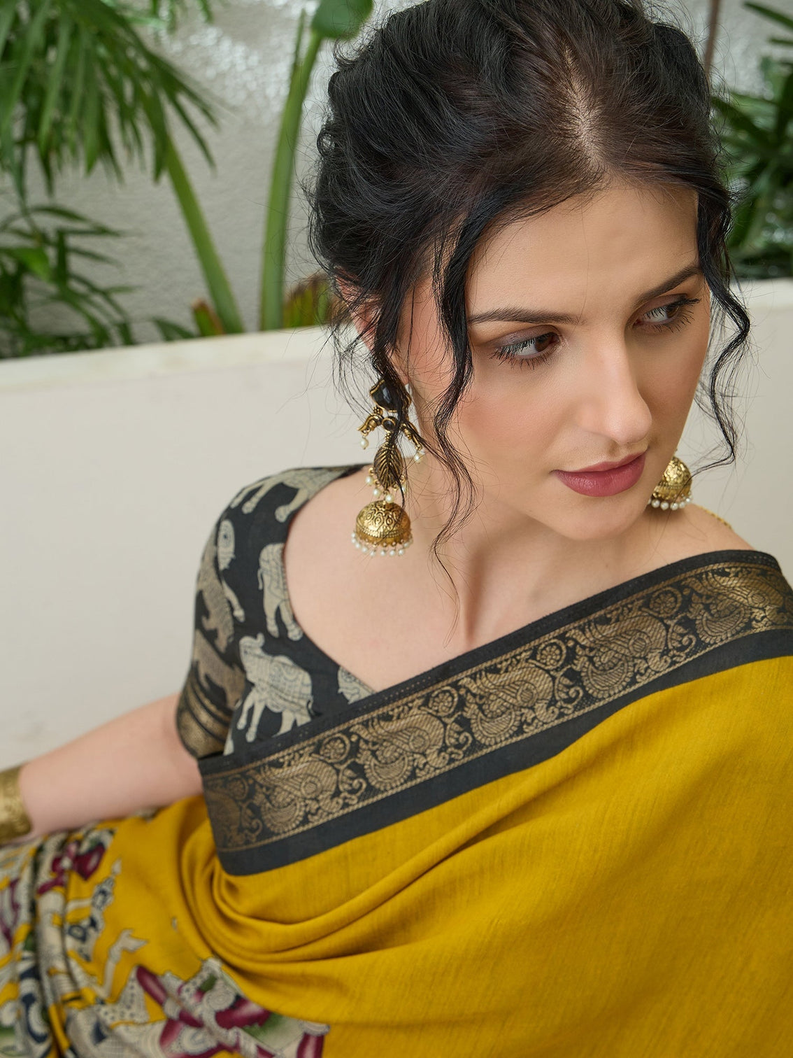 Svarika Comfortable PV Cotton Saree for Daily & Festive Wear