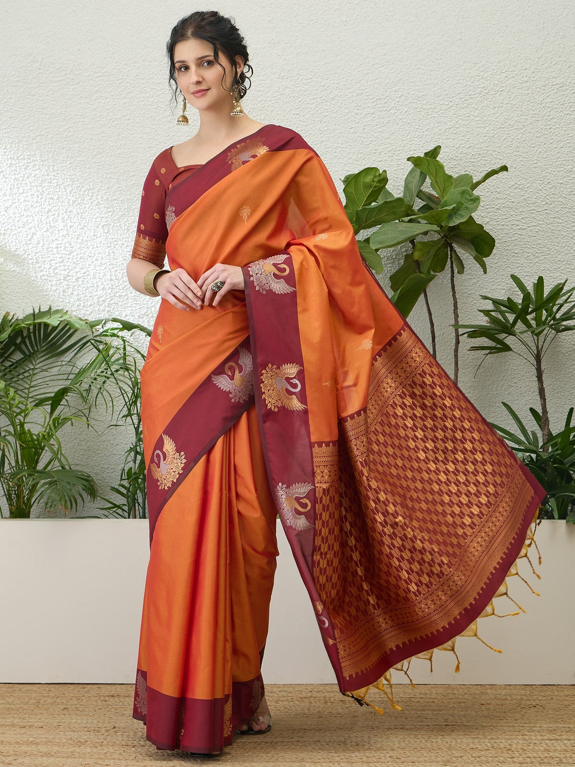 Tarunika Handloom Silk Saree for Wedding & Festive Wear