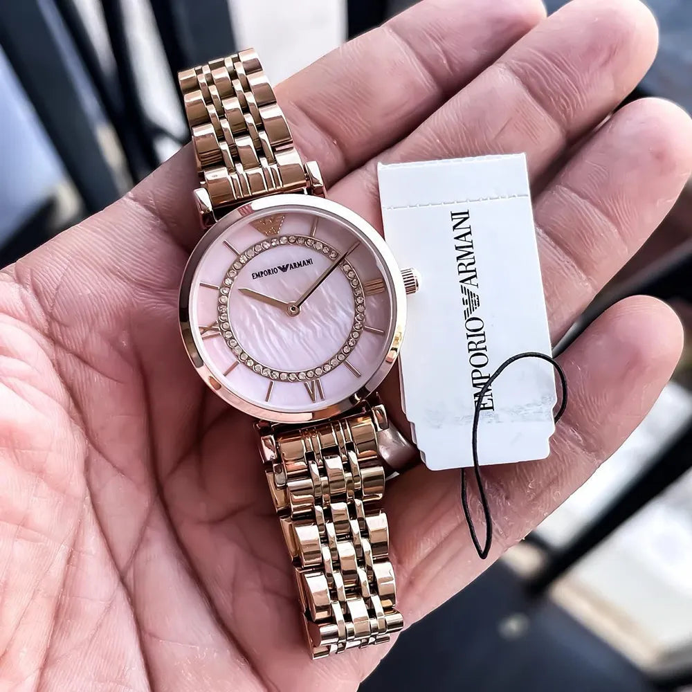 Trendy Emporio Armani Watch for Women