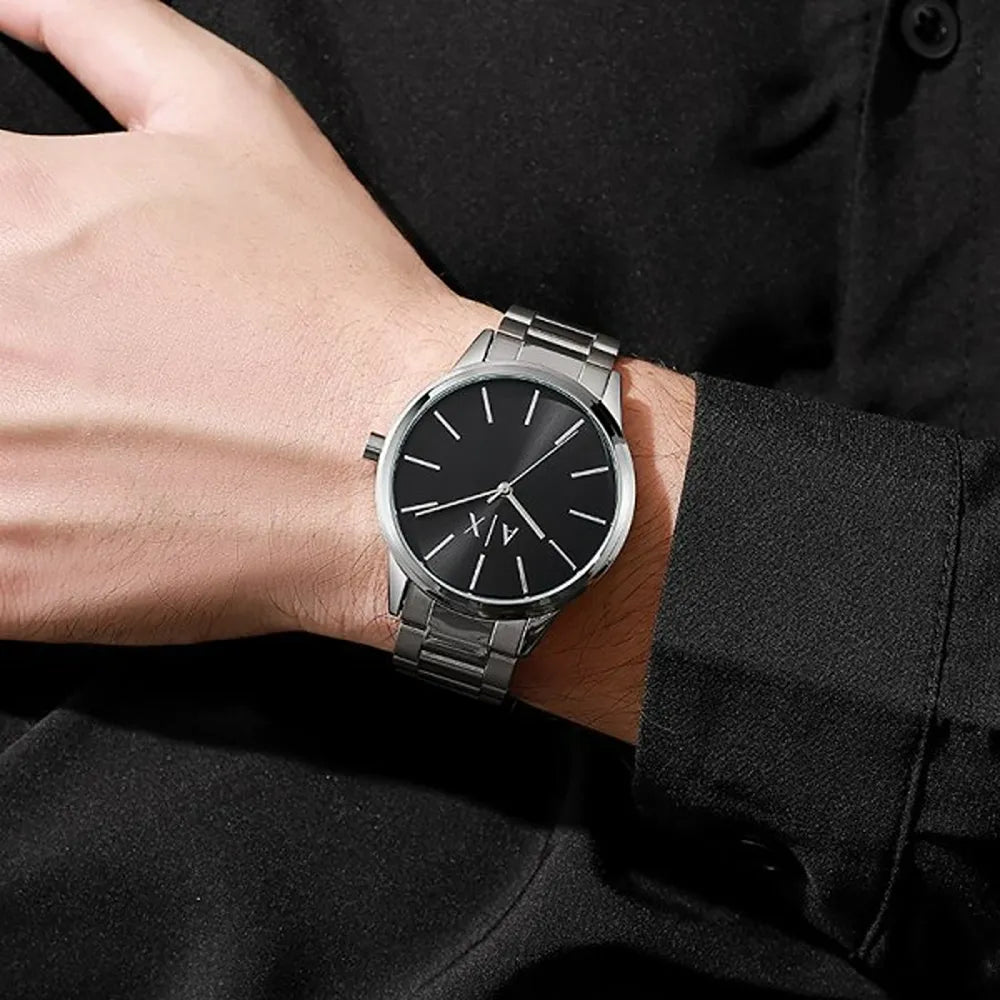 Trendy Watch Armani Exchange Watch for Men, AX lver