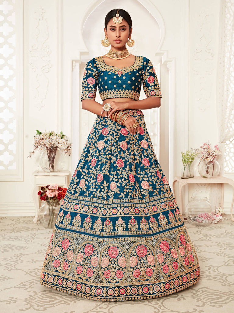 Unique lehenga for sisters wedding