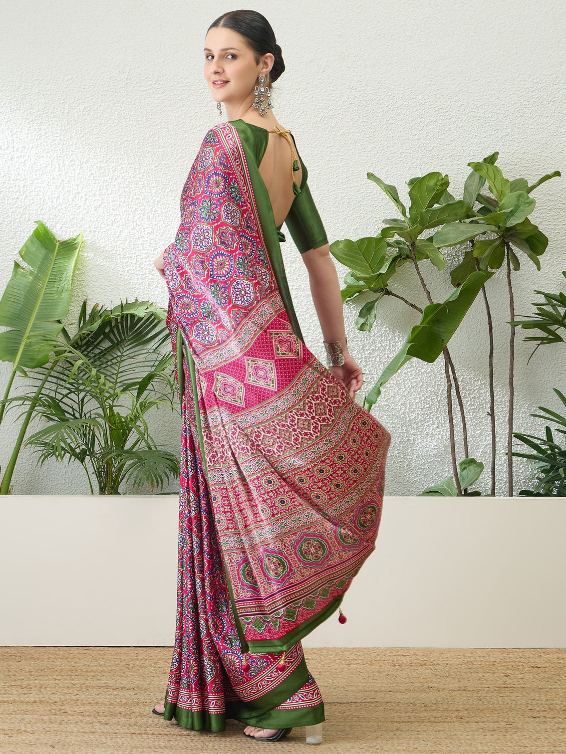 Vayuna Soft Drape Semi Modal Saree for Party Wear