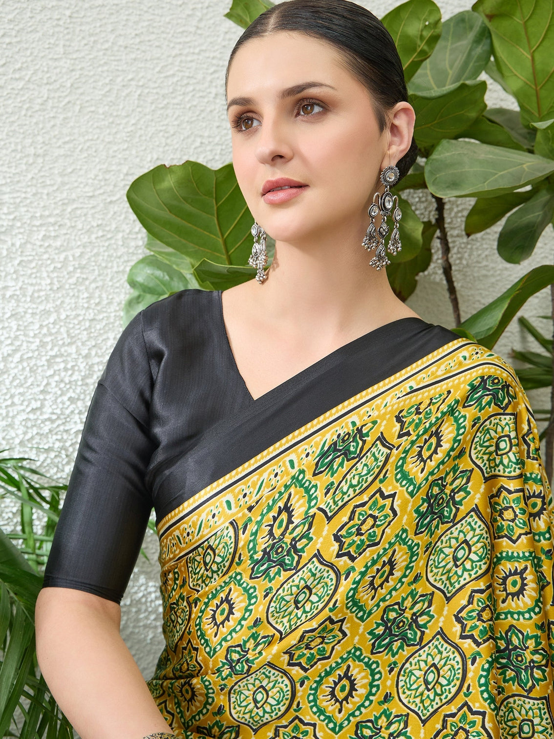 Vayuna Soft Drape Semi Modal Saree for Party Wear