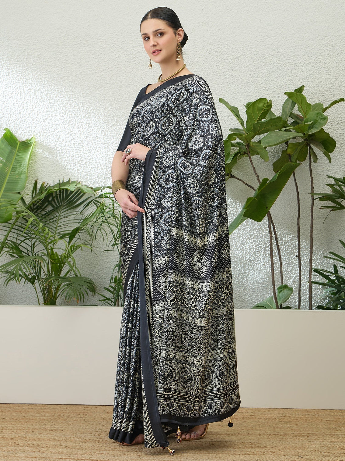 Vayuna Soft Drape Semi Modal Saree for Party Wear