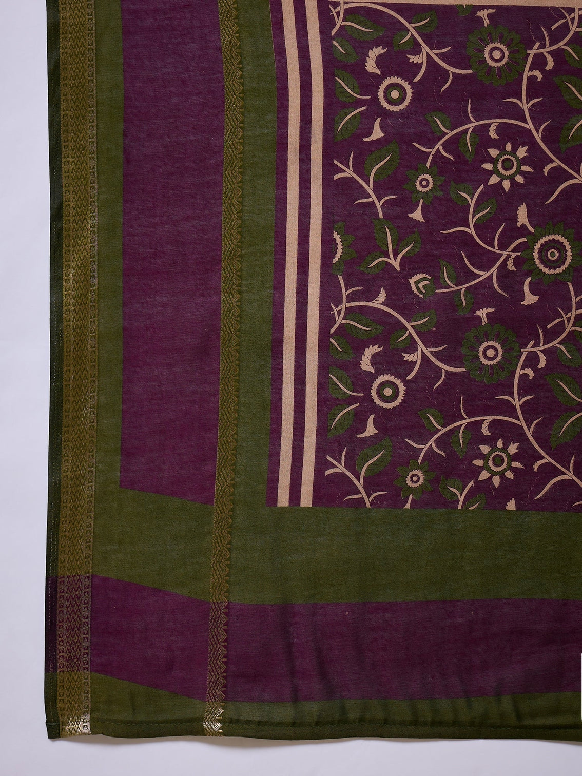 Vyanika Comfortable PV Cotton Saree for Daily & Festive Wear