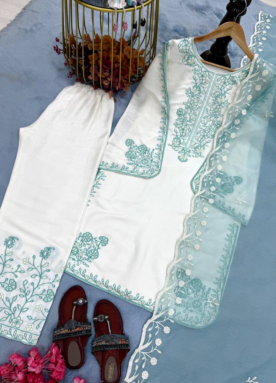 Women's Roman Glass Palazzo Set