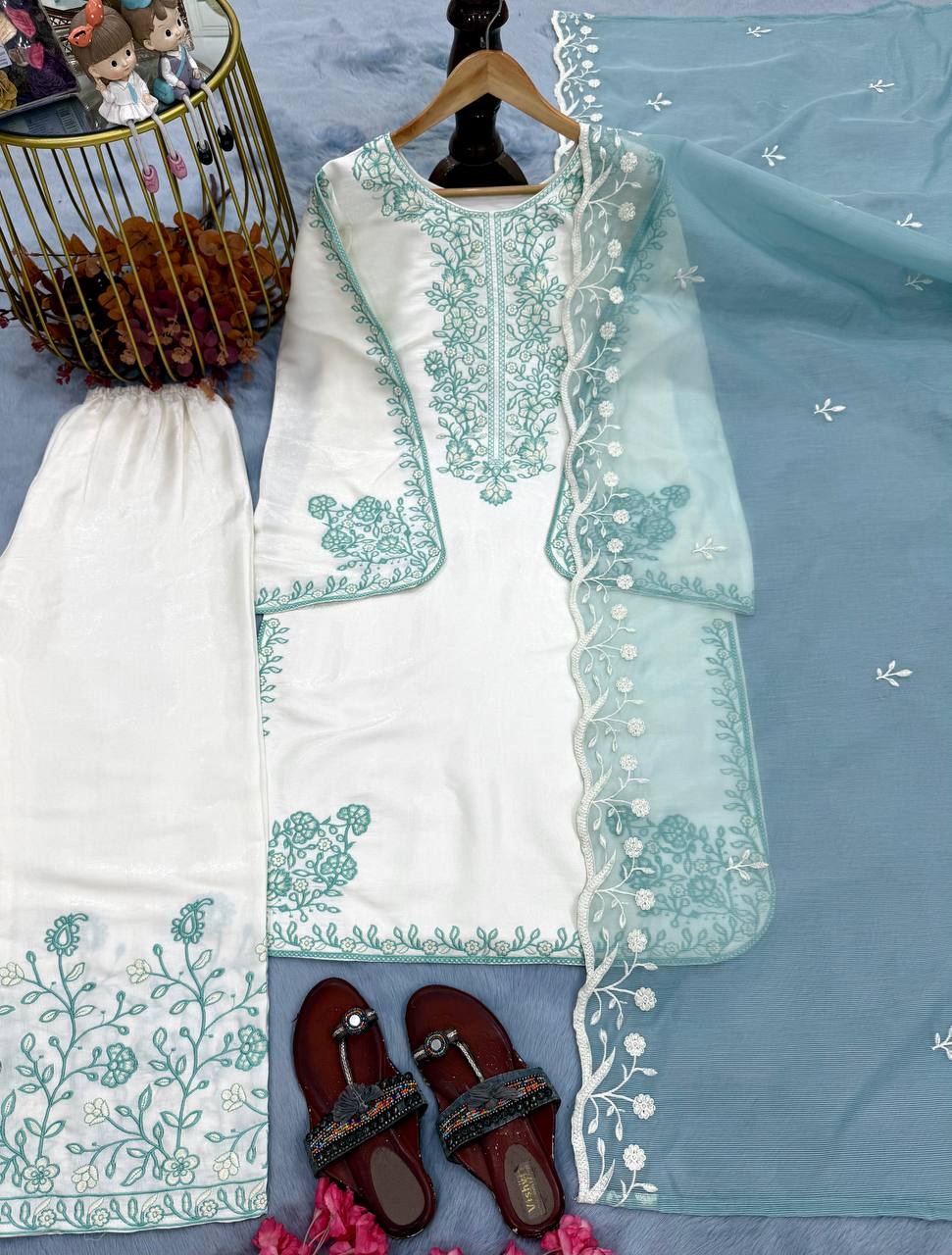 Women's Roman Glass Palazzo Set