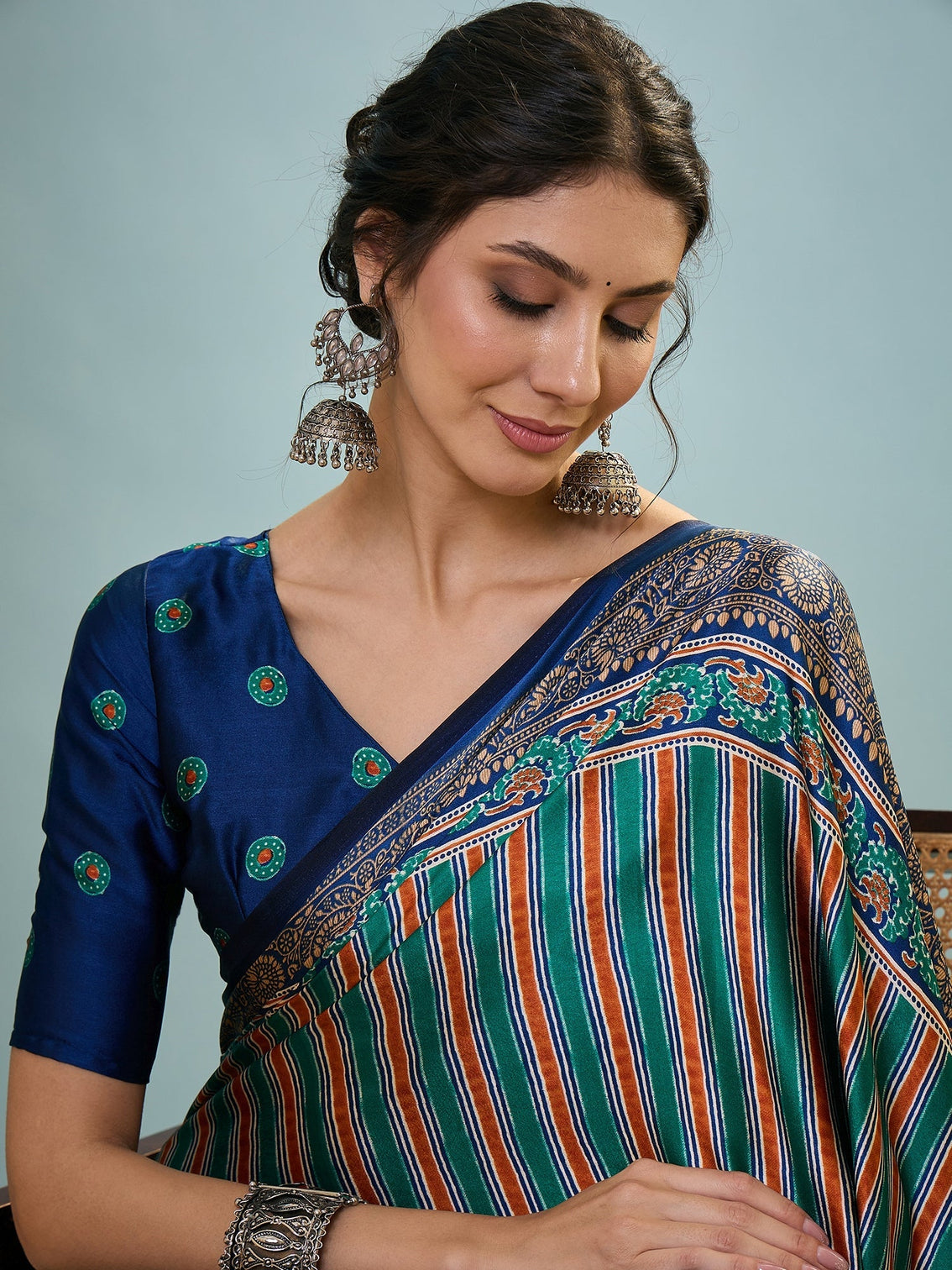 Yuvika Soft Drape Semi Modal Saree for Party Wear