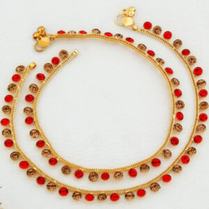 Mameraa Alloy Artificial Stones Anklet - Image 1