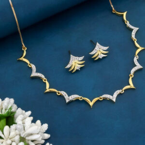 Mameraa Gold-Plated Brass Jewellery Set - Image 1