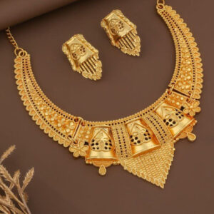 Mameraa Traditional Temple Jewellery Set - Image 1