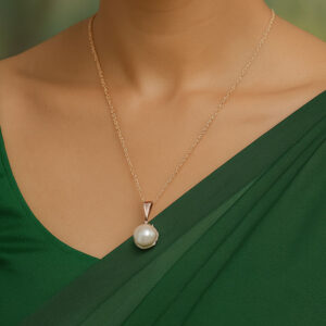 Mameraa Pearls Studded Jewellery Set - Image 1