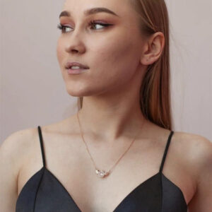 Mameraa Men Rose Gold-Plated Necklace - Image 1