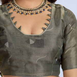 Mameraa Abstract Printed Saree - Image 7