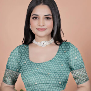 Mameraa Ethnic Motif Printed Woven Design Zari Saree - Image 6