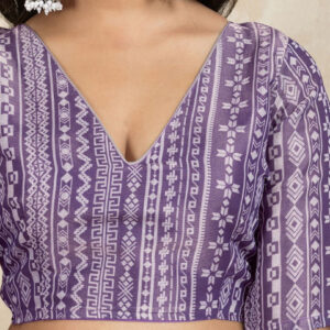 Mameraa Ethnic Motifs Printed Saree - Image 7