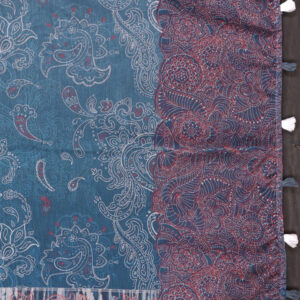 Mameraa Ethnic Motifs Printed Saree With Unstitched Blouse - Image 6
