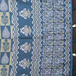 Mameraa Ethnic Motifs Printed Solid Border Saree - Image 6