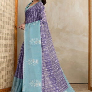 Mameraa Ethnic Motifs Printed Woven Design Saree - Image 1