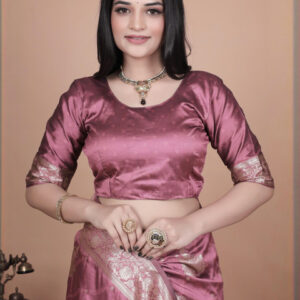 Mameraa Ethnic Motifs Woven Design Saree - Image 6