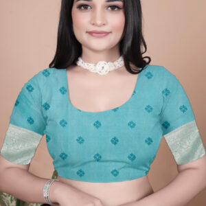 Mameraa Ethnic Motifs Woven Design Zari Saree - Image 6