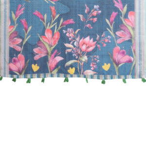 Mameraa Floral Printed Saree - Image 6