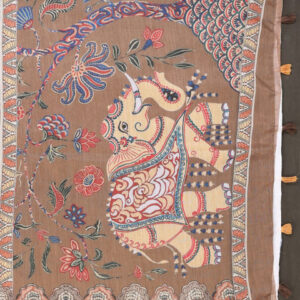 Mameraa Floral Printed Saree - Image 6