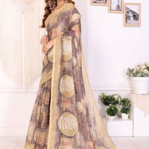 Mameraa Floral Printed Saree - Image 2
