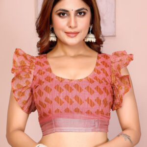 Mameraa Floral Printed Saree - Image 7