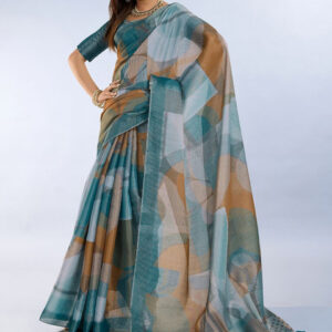 Mameraa Floral Saree - Image 5